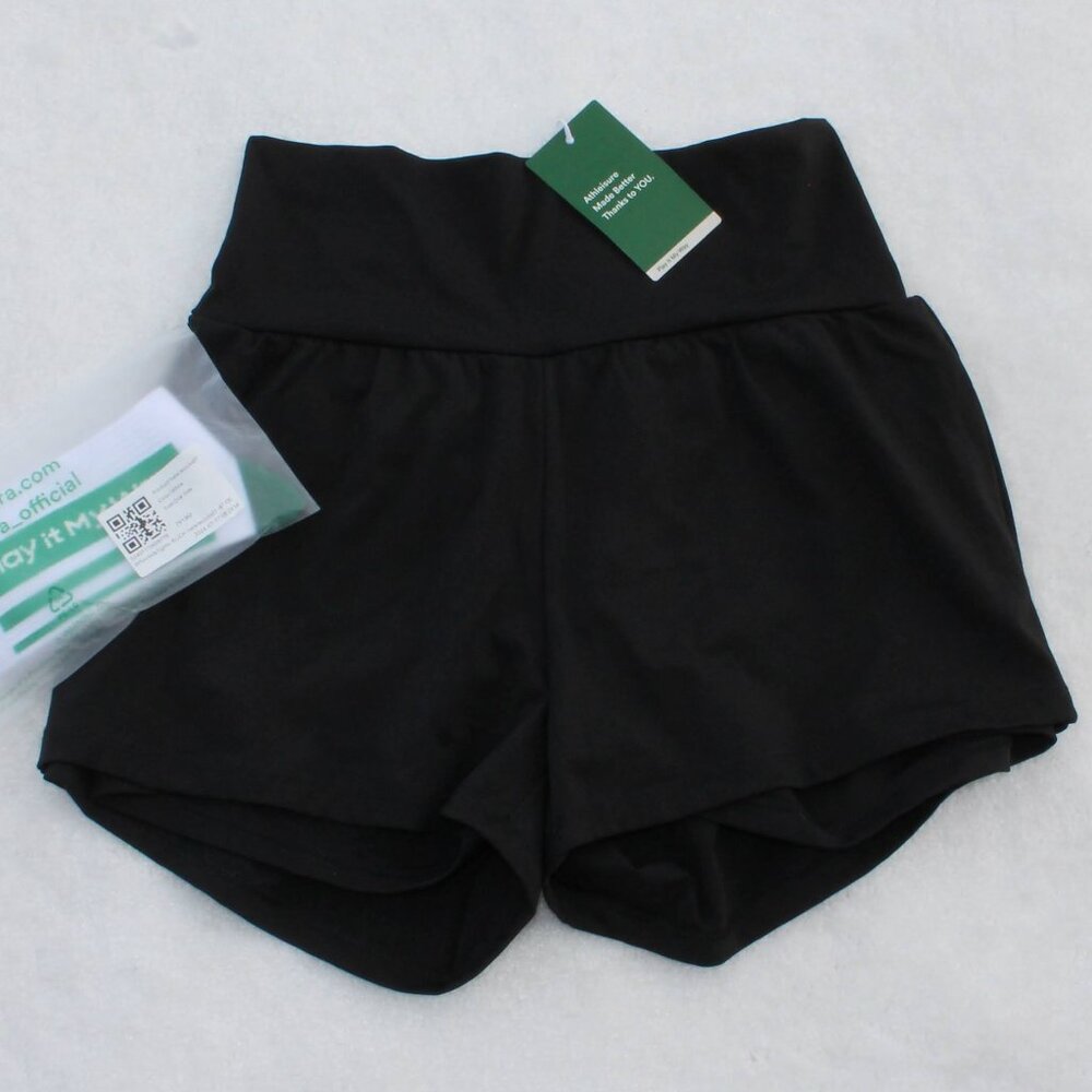 🖤Halara Super High Waisted Back Pocket & Side Hidden Pocket 2-in-1 Yoga Shorts